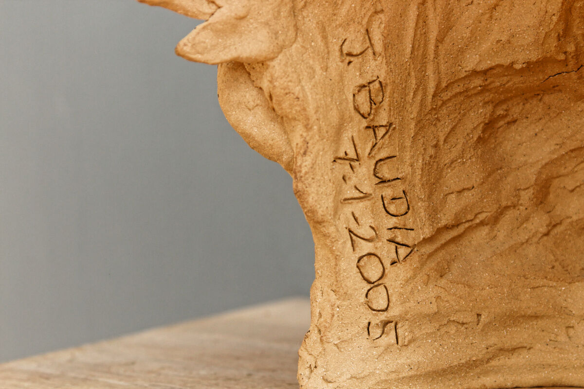 Terracotta Indian mask