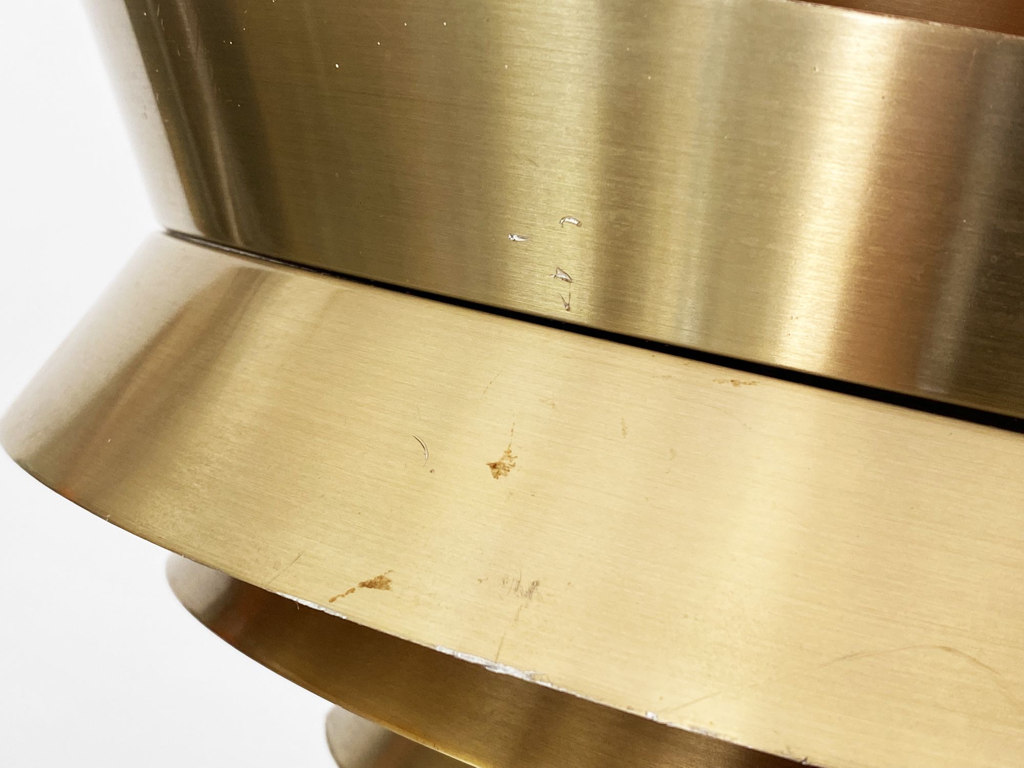 Pendant light "Trava" by Carl Thore for Granhaga Metallindustri. Sweden 1960s.