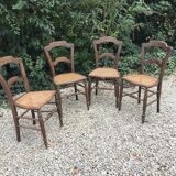 Four chairs during the Napoleon III era
