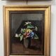 Oil on canvas "A bouquet of flowers in a vase", Maurice Asselin (1882-1947) 1942