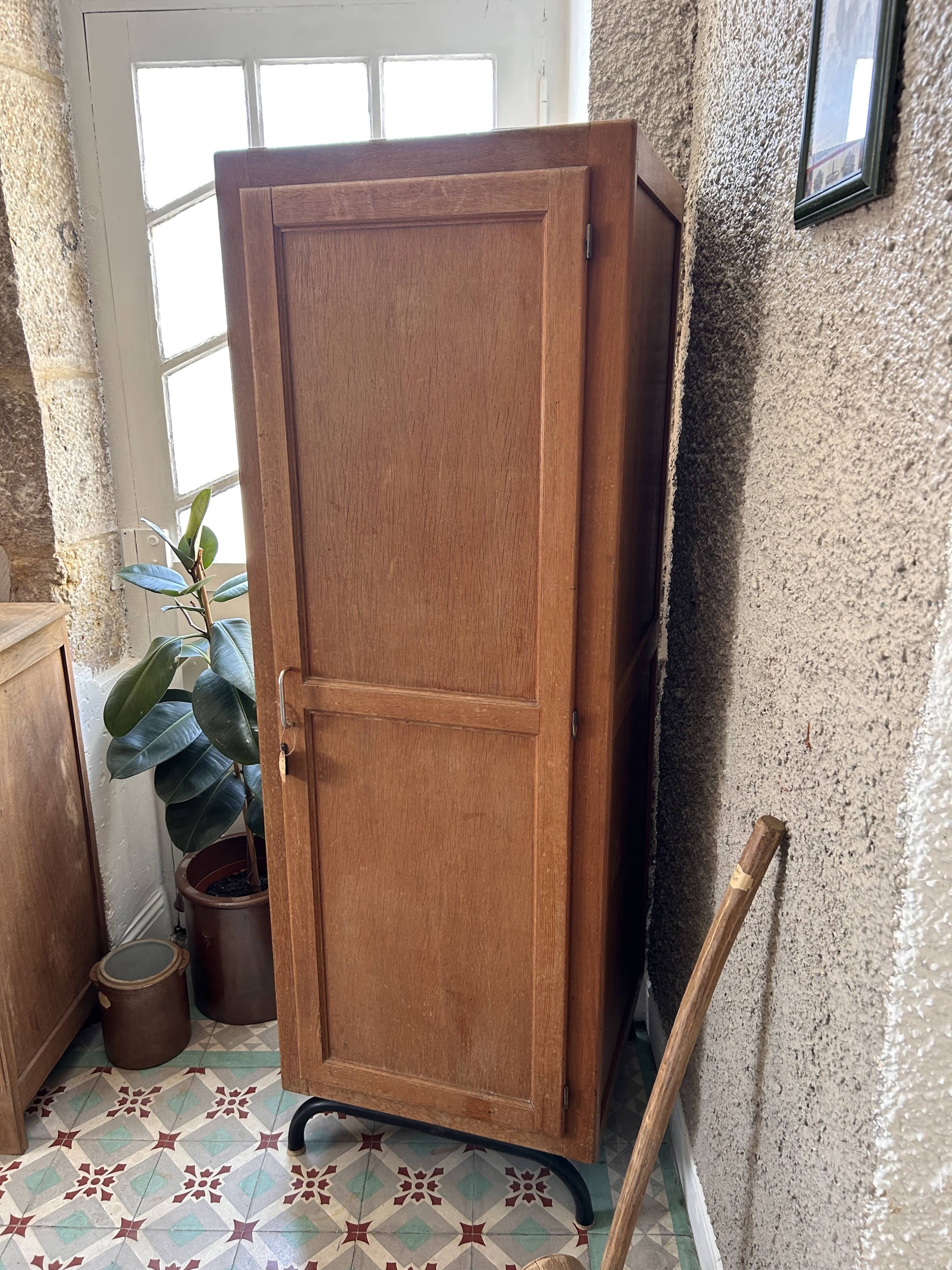 Old boarding school wardrobe