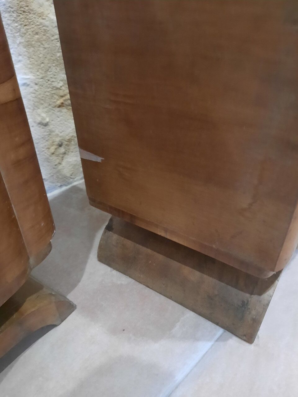 Pair of bedside tables 30s