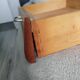 Sideboard with fin sides / compass feet from the 50s/60s