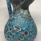 Vase pichet fat lava écume de mer rétro vintage Vallauris