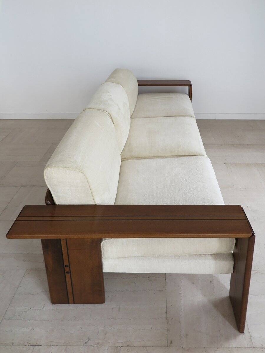 Italian Artona Series 3-Seater Sofa by Afra & Tobia Scarpa for Maxalto, 1970s