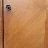 Wing-shaped locker cabinet from the 1950s