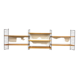 String wall shelves by Nisse Strinning, 1960's