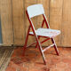 Chaise pliante, années 50