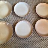 Set of 8 stoneware plates