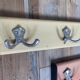 Duo of vintage coat racks from the 50s