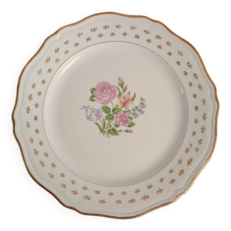 Assiette/plat en porcelaine