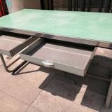 Former metal post desk "simmons"