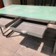 Former metal post desk "simmons"