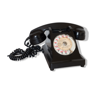 Téléphone en bakélite noir U43