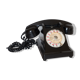 Téléphone en bakélite noir U43