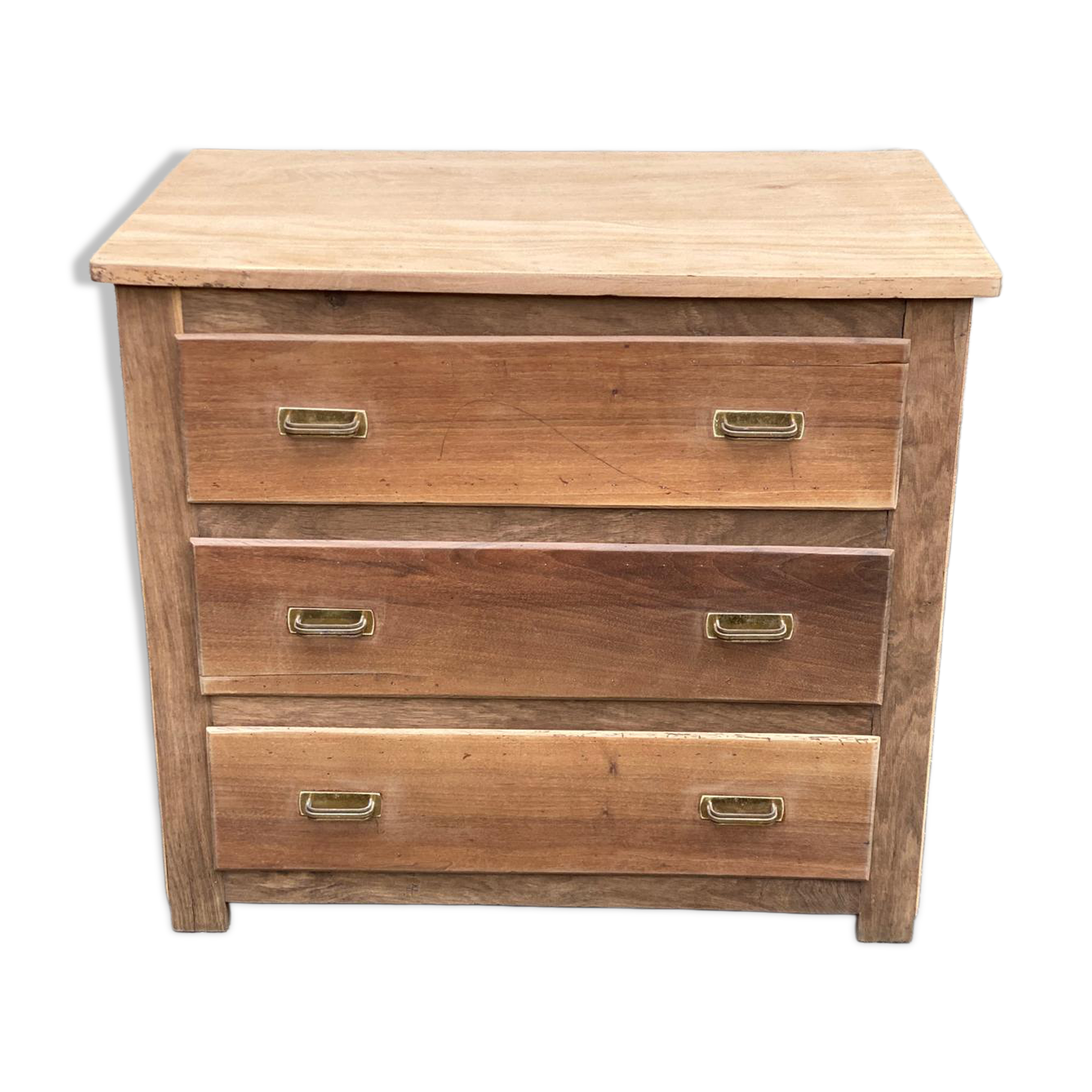 Renovated teak and veneer commode from the 1950s.