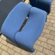 2x Artifort Groovy F598 (M-chair) blue, perfect state! Pierre Paulin