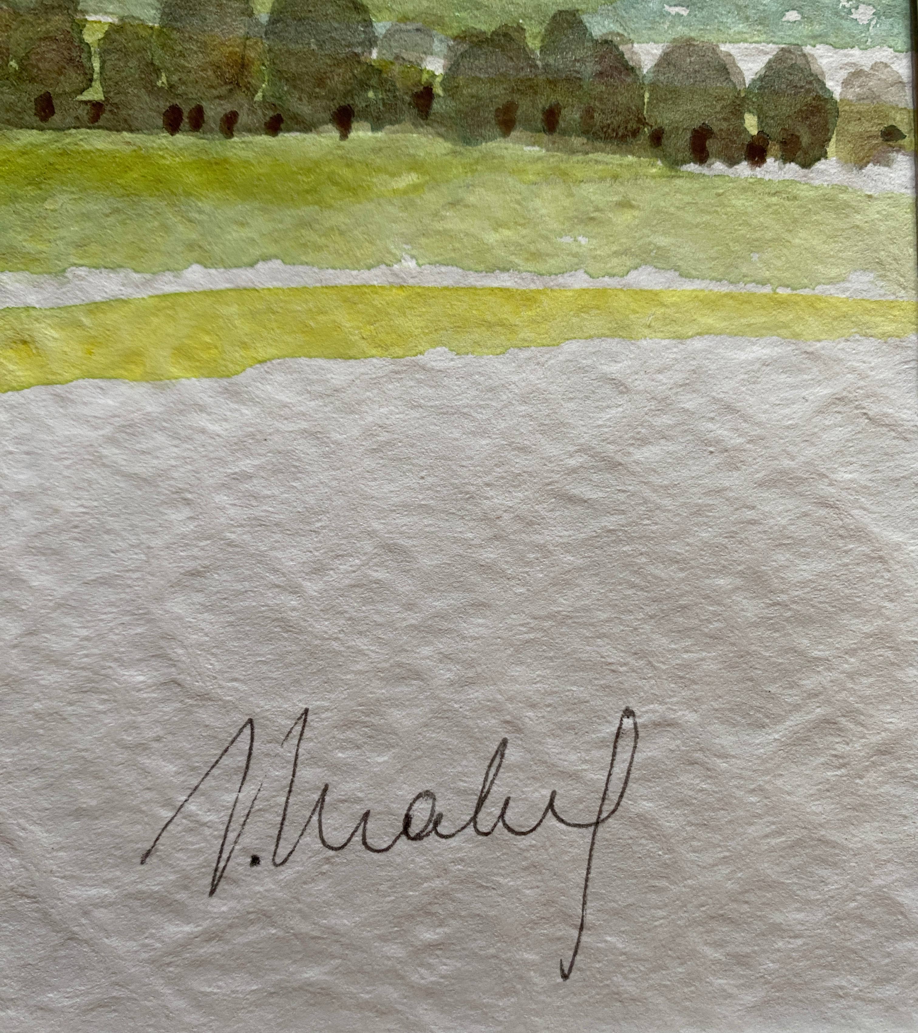 Painting "Puy de Dôme"