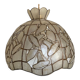 Mother-of-pearl and brass suspension