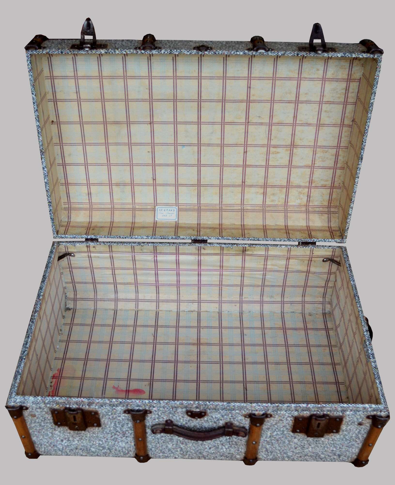 Vintage travel trunk
