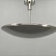 Bauhaus Indirect Ceiling Light, Nickel, Czechoslovakia 1930s