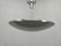 Bauhaus Indirect Ceiling Light, Nickel, Czechoslovakia 1930s