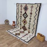 Handmade wool Berber rug 258 X 164 CM