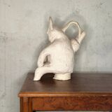 Anthropomorphic terracotta sculpture