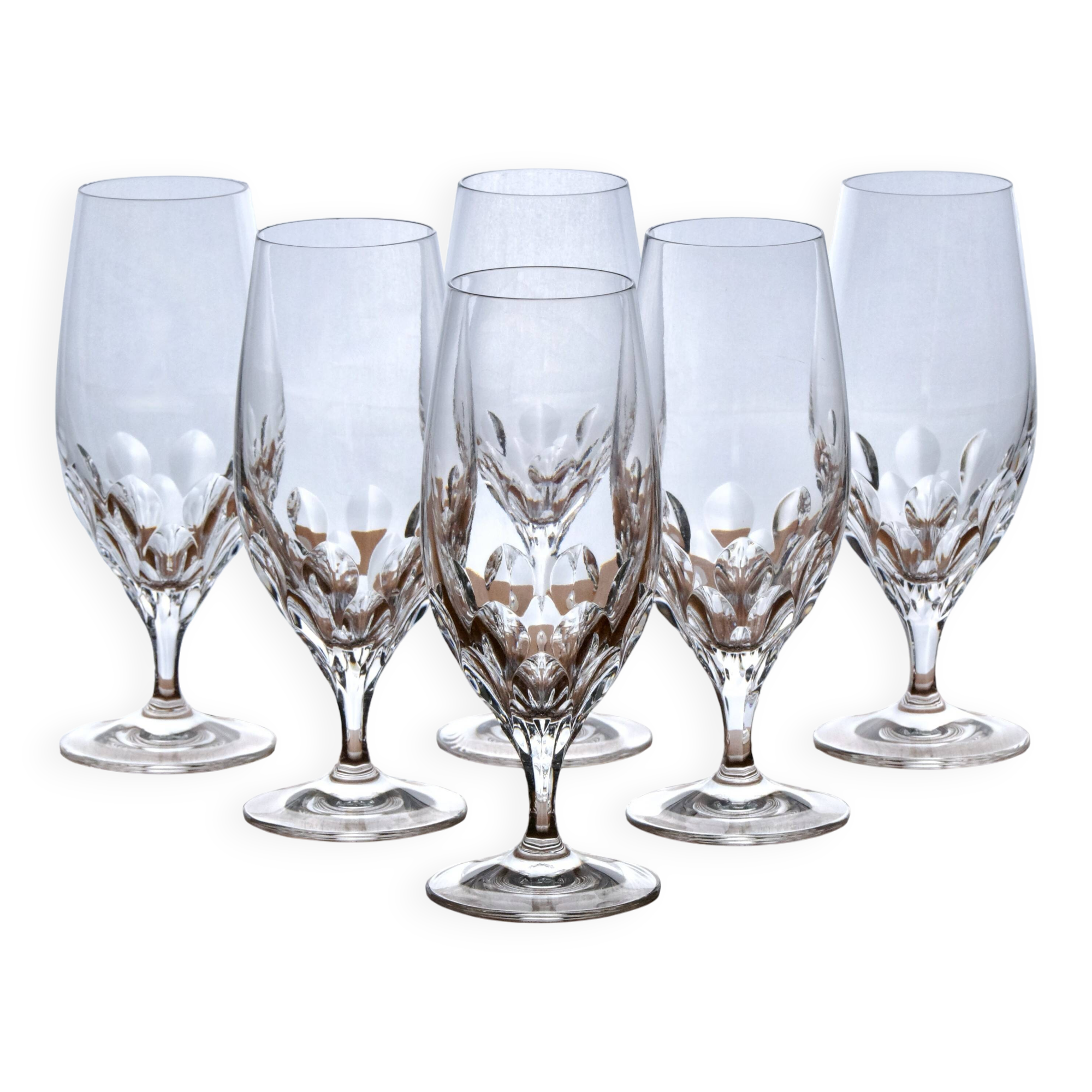 Antique Gorham Royal Crystal Flutes