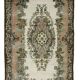 Turkish Anatolian Handmade Vintage Area Rug 212 cm x 125 cm