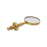 Vintage xxl brass desk magnifying glass