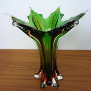 Murano Sommerso Glass Vase, 1960s