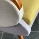 Chaise longue suédoise vintage 3 couleurs