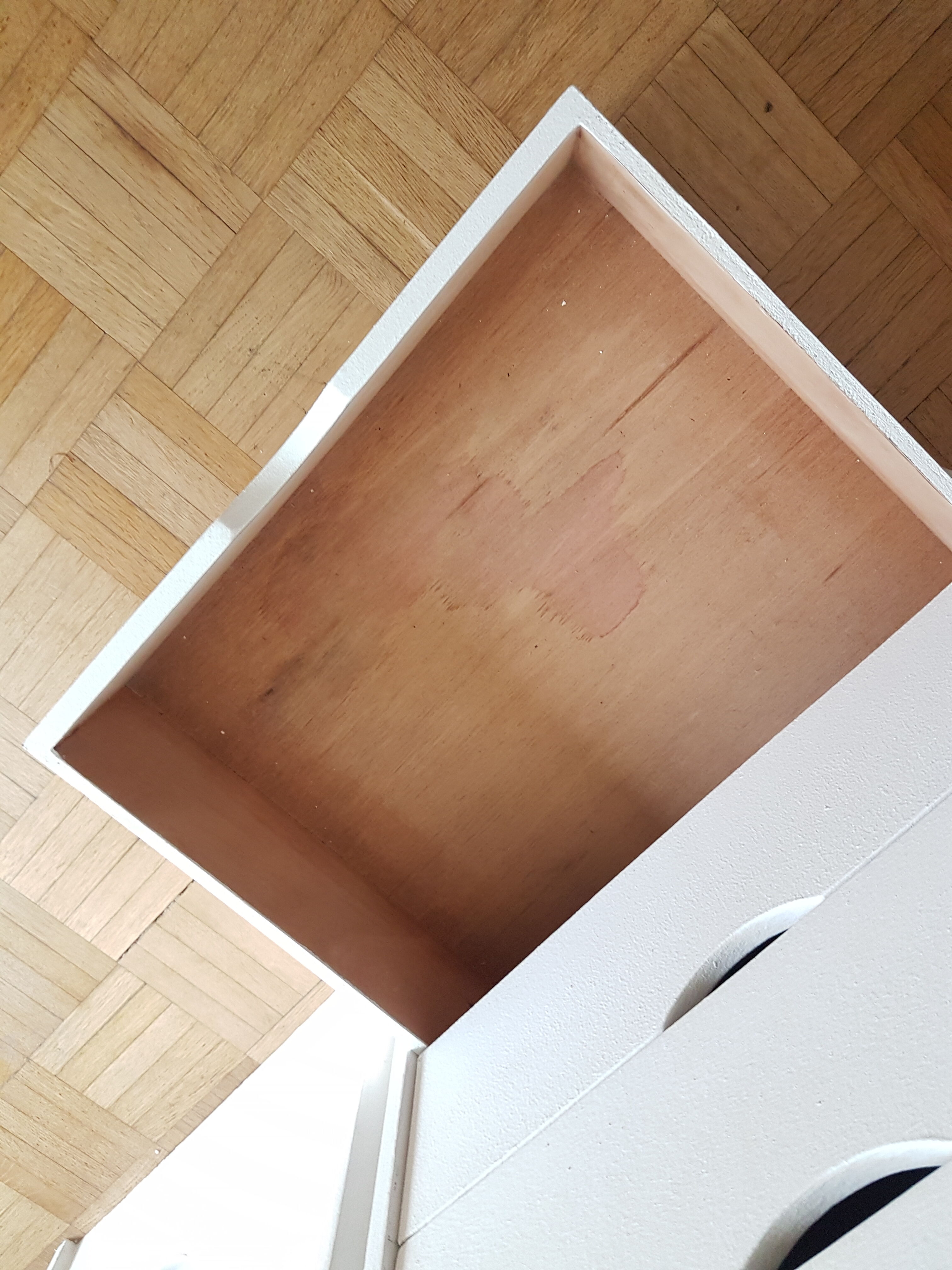 Vintage wood carpentry boxes