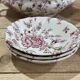 English porcelain service by Johnson Bros model Rose Chintz.