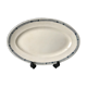 Flat oval Iron Earth Salins late nineteenth