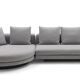 MINOTTI Round Large Chaise Longue Sofa