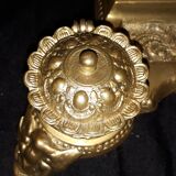 Bronze ink letter holder, early 20th century