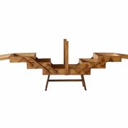 Worker - sewing box on vintage wooden legs - 3 floors