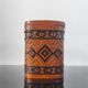 Vintage woven bamboo box - Artisanal Shanghai