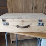 Wooden suitcase