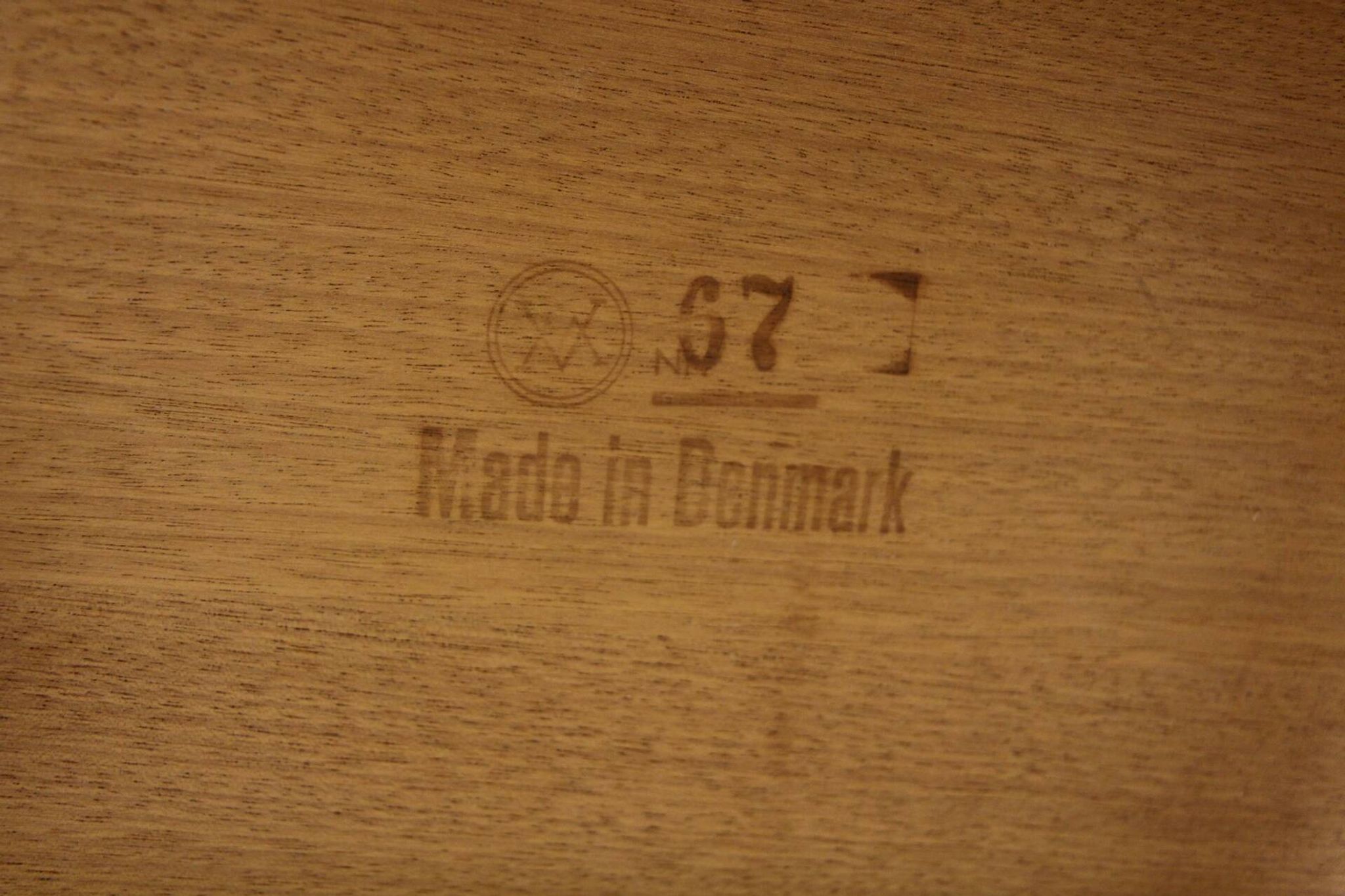 Scandinavian teak secretary "Model 67", Arne Wahl Iversen, Vinde Møbelfabrik, Denmark, 1950