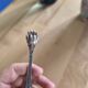 Sugar tongs from the Christofle Art Nouveau house.