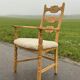 Henning Kjaernulf high back chair with new lambswool