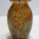 Vase old multicolored glass millefiori Murano