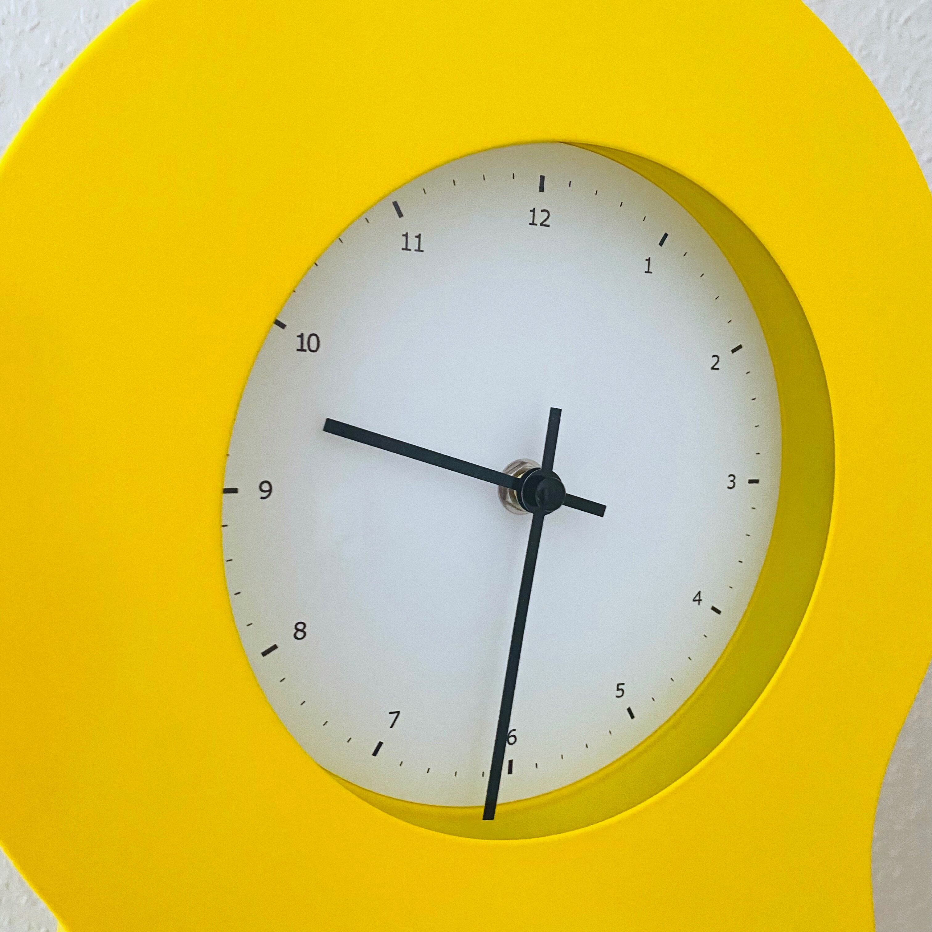 Vintage ikea ps 1995 clock, wall clock 90's