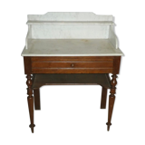 Table de toilette coiffeuse Louis Philippe