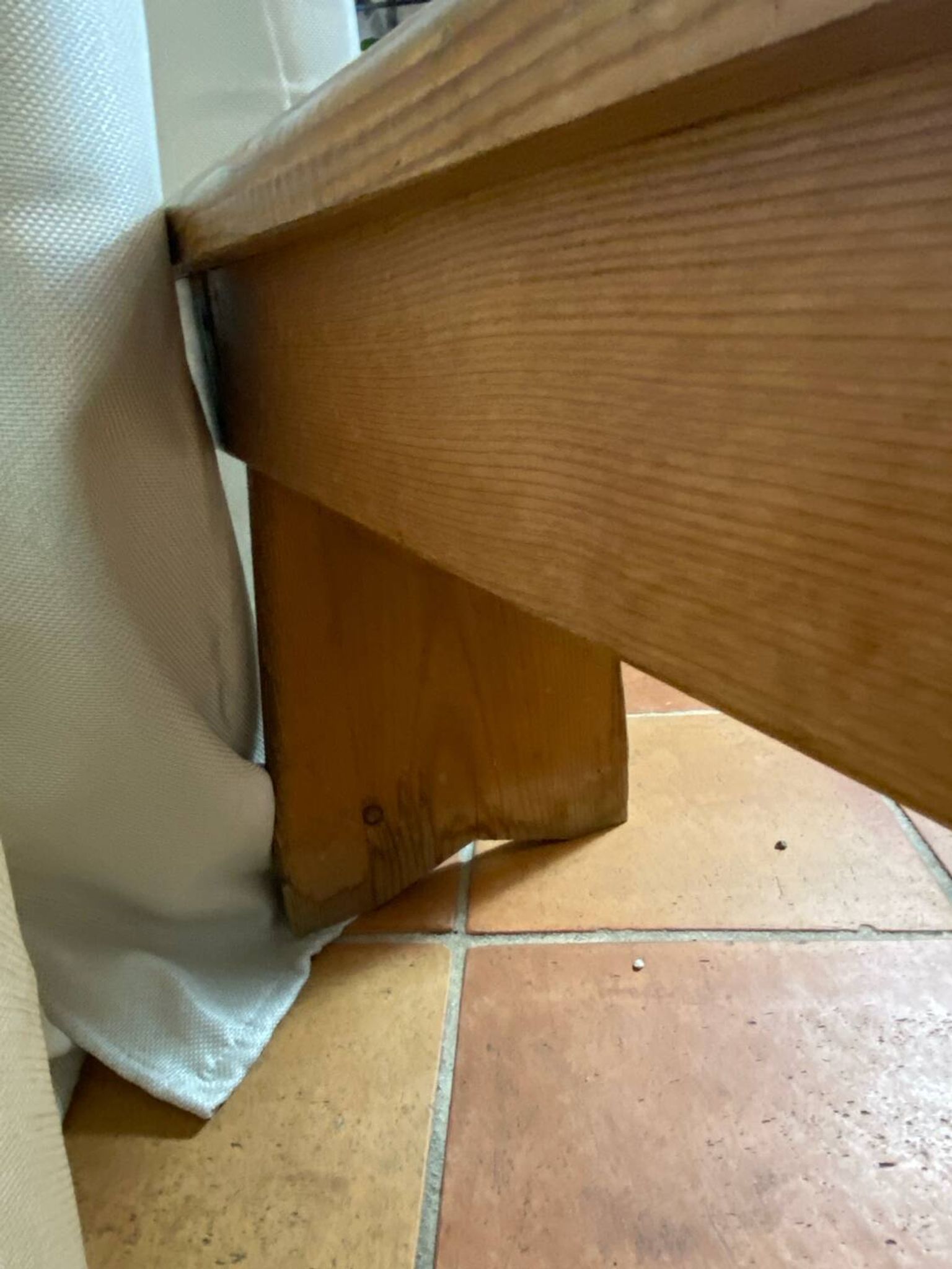 Authentique  banc de ferme en sapin