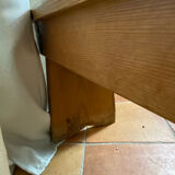 Authentic fir farm bench