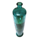 Old blue glass bottle